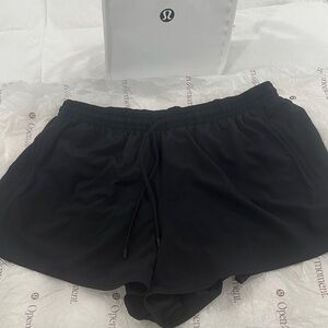lululemon athletica Women's Classic Black Athletic Shorts